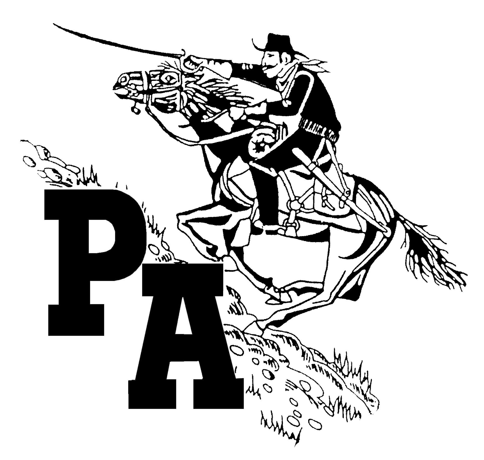 Port Angeles High School Roughriders Logo